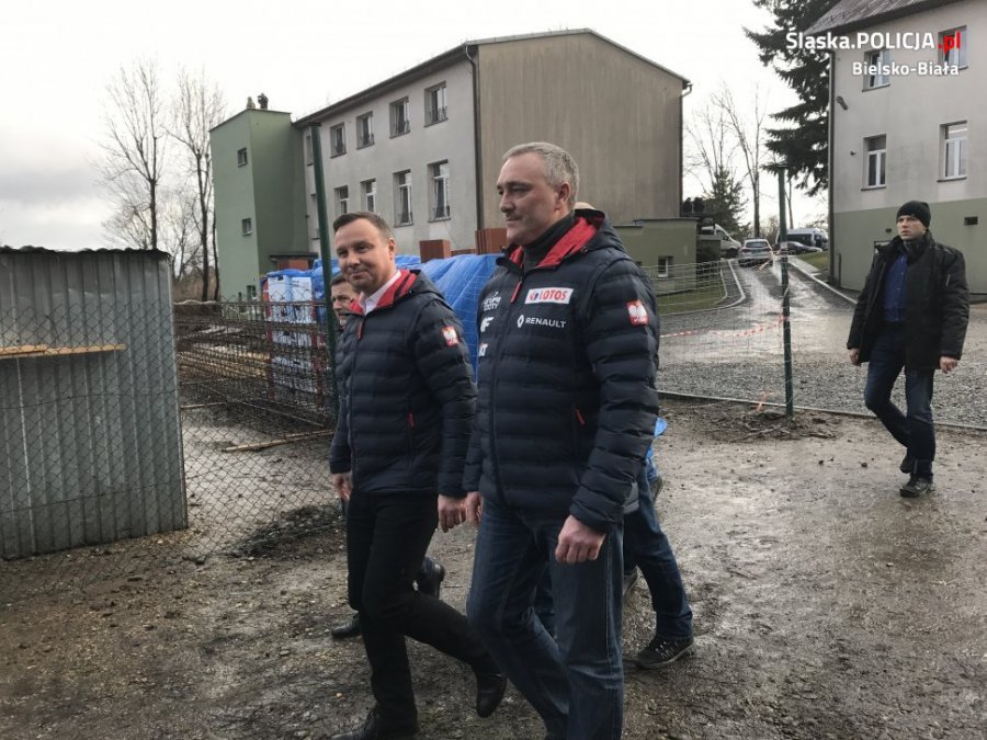 Pełna mobilizacja policji z udziałem BOR - foto