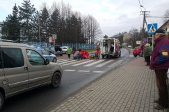 Kobieta pod kołami na Komorowickiej - foto