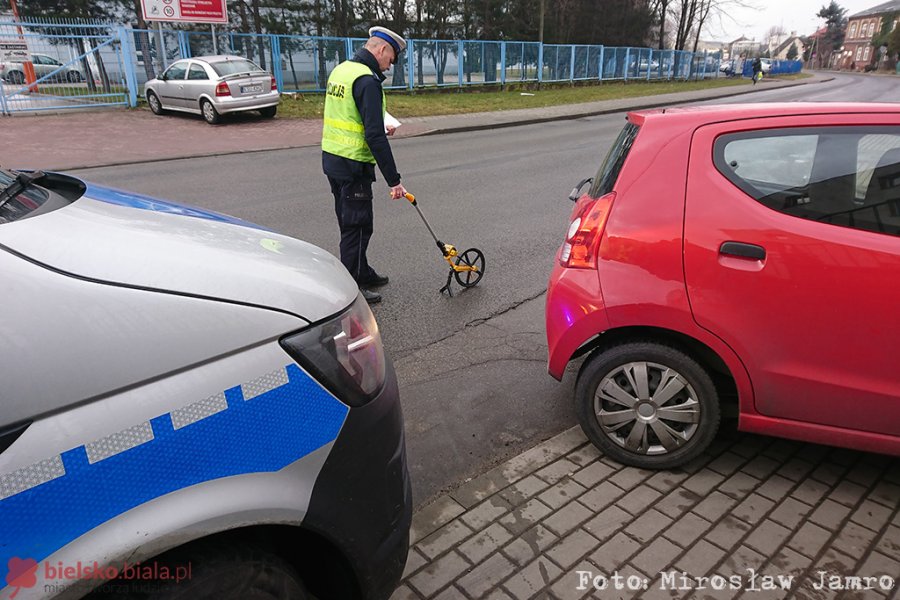 Dramat na przejściu dla pieszych - foto