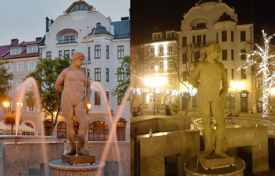 Wandale na Rynku. Wyrwali Neptunowi trójząb!