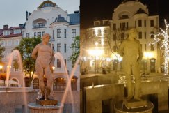 Wandale na Rynku. Wyrwali Neptunowi trójząb!