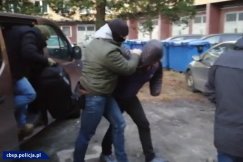 Akcja Łowców cieni. Zatrzymali groźnego gangstera - film