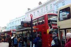 Bielszczanie w Portsmouth. Zajadając rybę z groszkiem