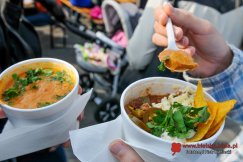 Powitanie wiosny z food truckami na placu Chrobrego