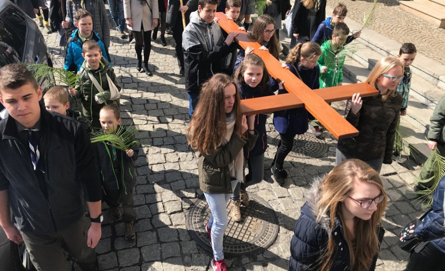 Niedziela Palmowa w Bielsku-Białej. Zamiast liczenia „polubień”