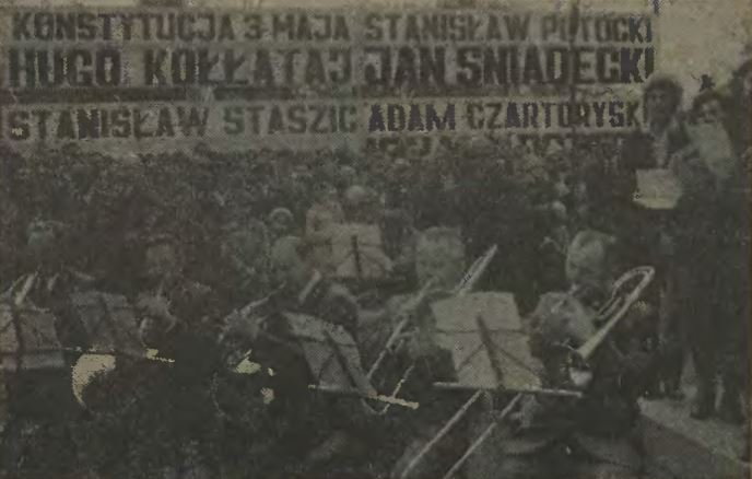 Nieprzebrane tłumy na 3 Maja. Odzyskane święto