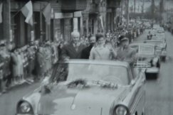 Tłumy na ulicach. Radziecka gwiazda w Bielsku-Białej - film