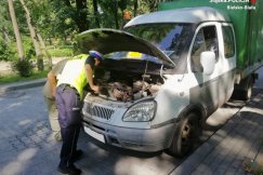 Bielska policja zatrzymywała „kopcące” pojazdy. Kontrola emisji spalin