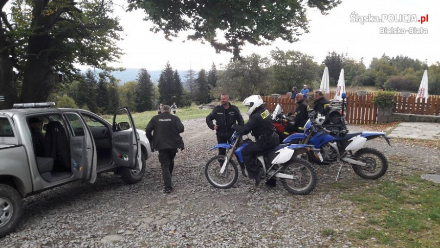 Akcja policji w lesie. Przeciw quadom i crossowcom - foto