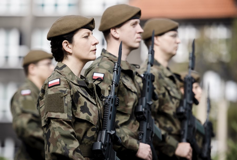 Przysięgali żołnierze WOT. Uroczystość jak za dawnych lat - foto