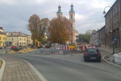 Ważna ulica w Bielsku-Białej już przejezdna w obu kierunkach - foto