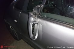 Potrącenie na Strumieńskiej. Pijany wtargnął przed auto - foto