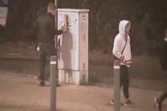 Nocne graffiti na Wałowej. Pościg za „artystą”