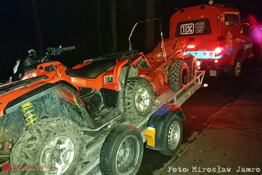Wielka akcja poszukiwawcza, a zaginionego odnalazł policjant... na rowerze