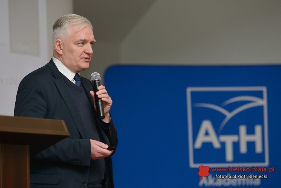Wicepremier Jarosław Gowin z wizytą w Bielsku-Białej