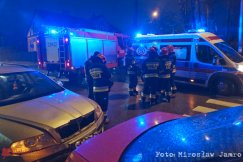 Najechał na tył audi 80. Wysłano wszystkie służby - foto