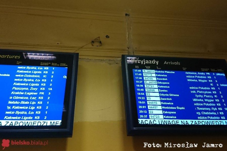 PKP usunie usterki na bielskim dworcu kolejowym - foto