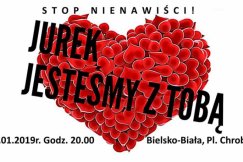 "Światełko dla Owsiaka". Manifestacja poparcia na placu Chrobrego