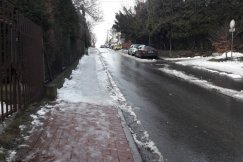 Mandaty za nieodśnieżone chodniki. Interwencje Straży Miejskiej