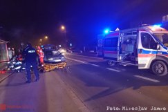Samochód potrącił dwóch nastolatków na przejściu dla pieszych - foto