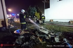 Pożar budynku w Kaniowie. Spłonęło jedno piętro! - foto