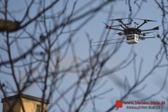 Palacze mebli na gorącym uczynku. Dron wciąż lata nad miastem