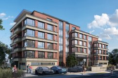 Sześciopiętrowy apartamentowiec w miejscu dawnego browaru