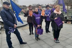 Początek kampanii Roberta Biedronia w Bielsku-Białej - foto