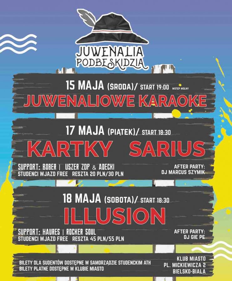 Juwenalia Podbeskidzia. Największe święto bielskich studentów PROGRAM