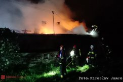 Pożar w Starym Bielsku. Budynek był już kilka razy podpalany - film