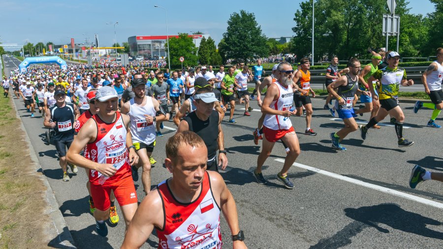 Wielki bieg uliczny w Bielsku-Białej. Utrudnienia w ruchu - TRASA