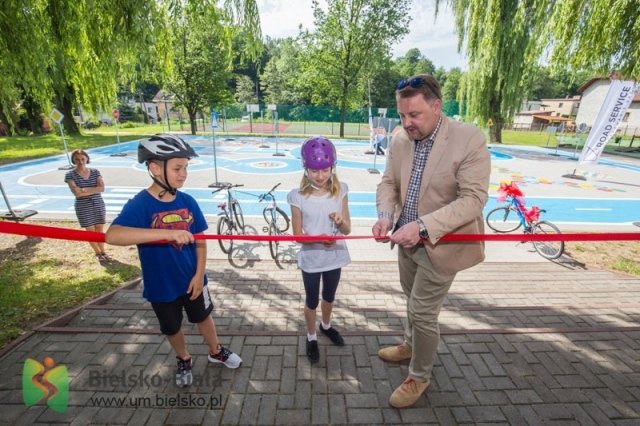 Otwarcie miasteczka ruchu drogowego w Starym Bielsku - foto