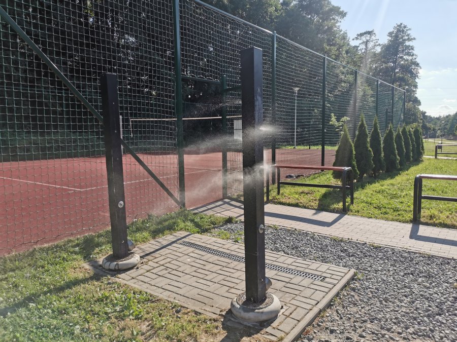 Mgiełka wodna za naciśnięciem guzika. Dobry pomysł na upał ze Straconki - foto