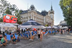 Amerykanie w Bielsku-Białej, czyli dobra zabawa na placu Ratuszowym ZDJĘCIA