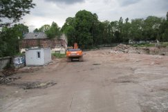Co po browarze? Trwa porządkowanie terenu pod inwestycję