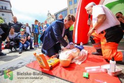 Bielsko-Biała otrzymało dar do ratowania życia. Jest dostępny na placu Chrobrego - foto