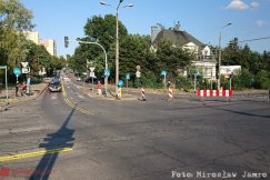 Chaos na remontowanej Żywieckiej. Skrzyżowanie pełne irytacji - foto
