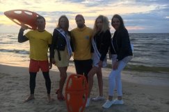 Wyjechały z Bielska-Białej po sukces. Piękne nastolatki nad Bałtykiem ZDJĘCIA