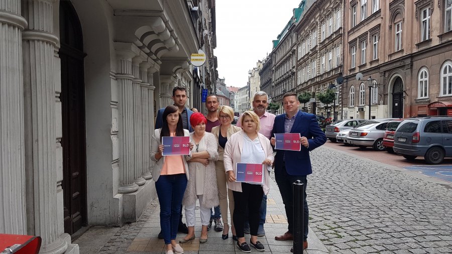 Spotkanie liderów lewicy w Bielsku-Białej. "Dobra wiadomość dla mieszkańców" - foto
