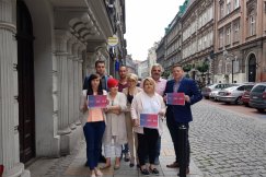 Spotkanie liderów lewicy w Bielsku-Białej. "Dobra wiadomość dla mieszkańców" - foto
