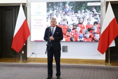 Marszałek Senatu RP z wizytą w Bielsku-Białej. Odwiedzi kolonię z Ukrainy
