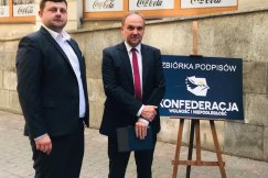 Atak na wolontariuszy zbierających podpisy. Doszło do pobicia?
