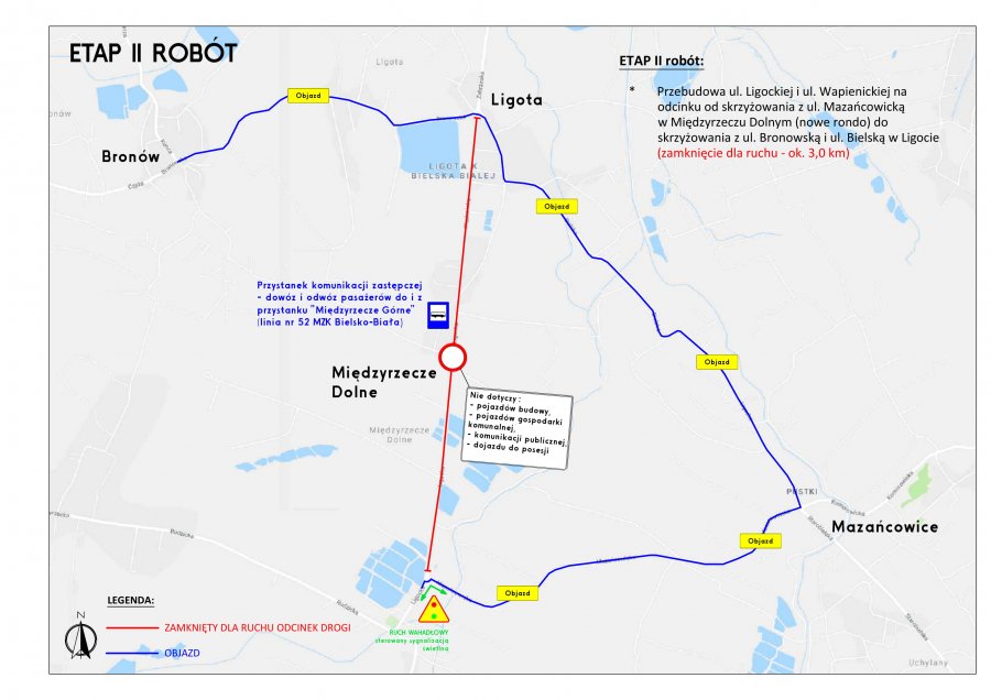 Budują nowe rondo. Kolejne utrudnienia w ruchu PLAN OBJAZDÓW