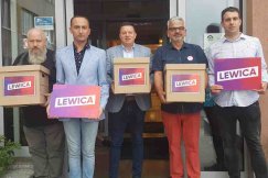 Lista lewicy została zarejestrowana. Trudna zbiórka dla mniejszych partii - foto