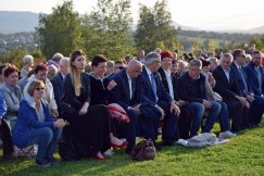 Władze Bielska-Białej modliły się na Trzech Lipkach. Uroczystości w Beskidach - foto