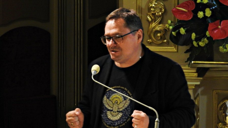 Tomasz Terlikowski w Bielsku-Białej o niebiańskim księgowym - foto