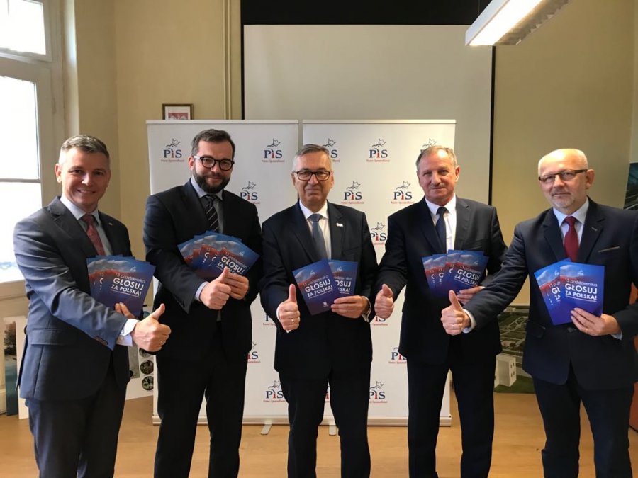 Kandydaci PiS zachęcali bielszczan do udziału w wyborach - foto