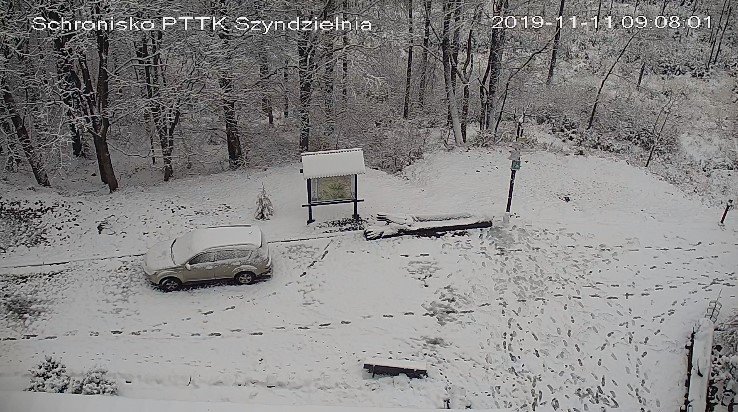 Zima na Szyndzielni. Spadł pierwszy śnieg tej jesieni - foto