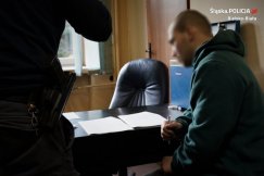 Chuligan napadł na kibica drużyny przeciwnej - foto