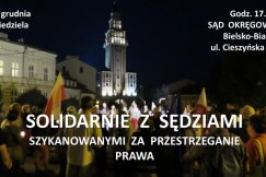 Manifestacja przed Sądem Okręgowym. „To już nie są internetowe przepychanki”